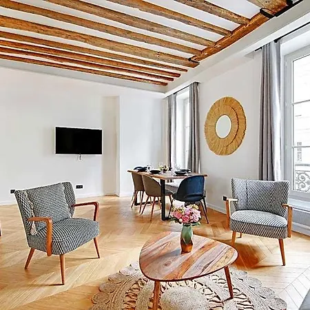 Spacious - 2br/6p - Le Marais Hotel Paris